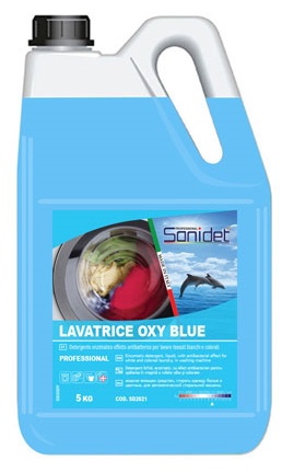 Produs profesional de curățenie Sanidet Lavatrice Oxy Blue 5kg (SD2021)