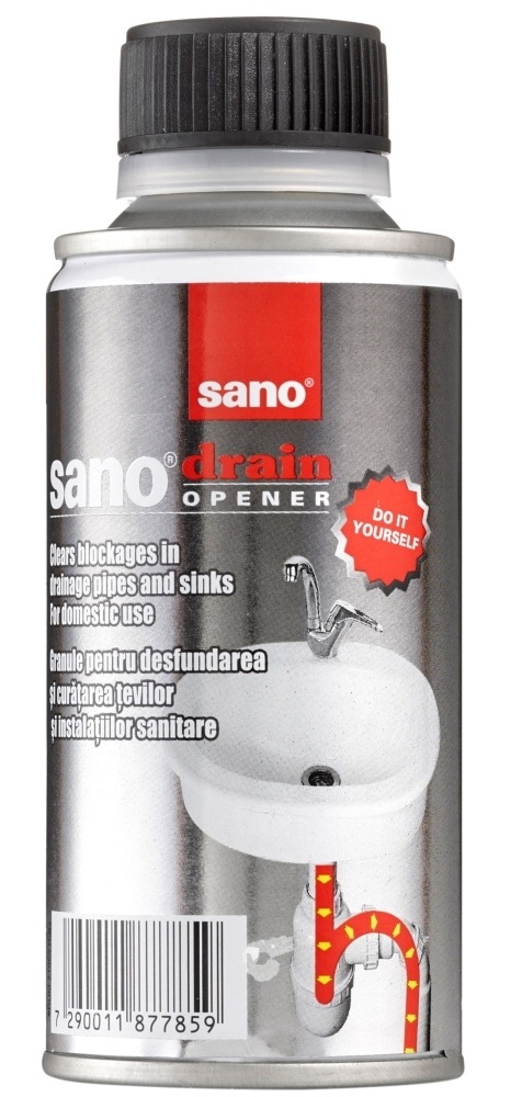 Средство для санитарных помещений Sano Drain 200g (877859)