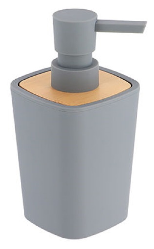Дозатор жидкого мыла Tendance Rubber Grey 380ml (47134)