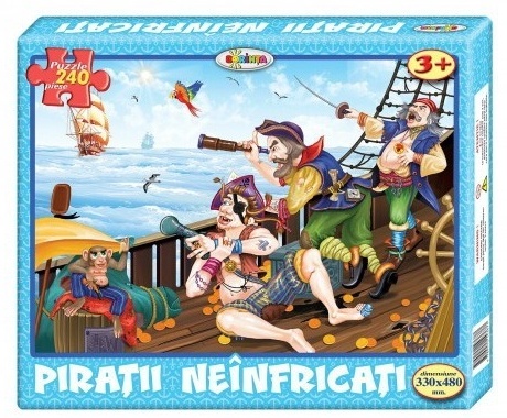 Пазл Dorința 240 Pirati Neinfricati