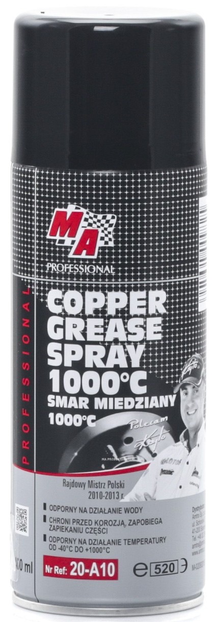 Смазка MA Professional Copper Grease Spray 400ml (20A10)