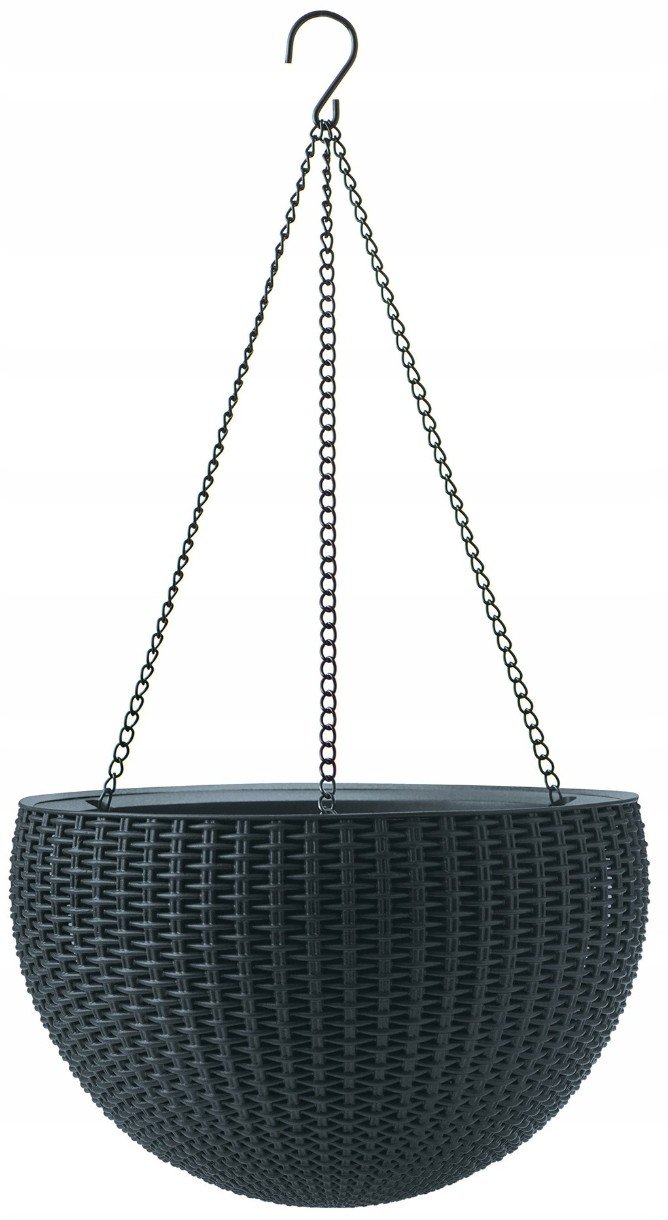 Ghiveci Keter Hanging Sphere Planter Anthracite (229545)