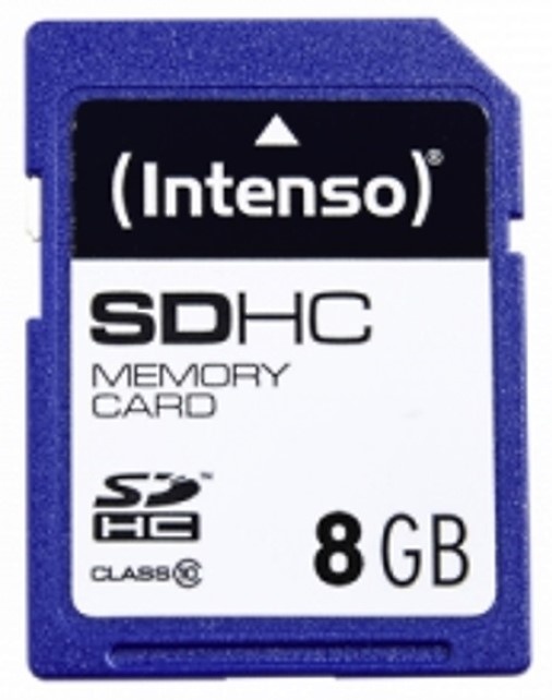 Карта памяти Intenso SDHC 8GB Class 10
