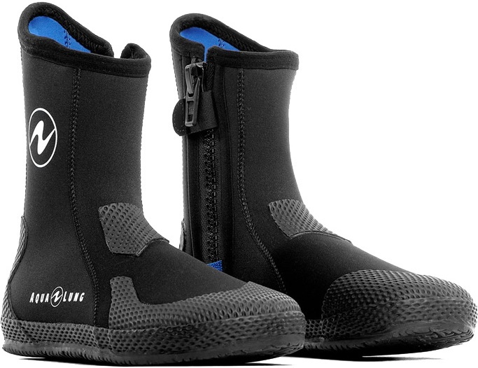 Коралловые ботинки AquaLung Superzip Boot Black/Blue (BS187014041) 41