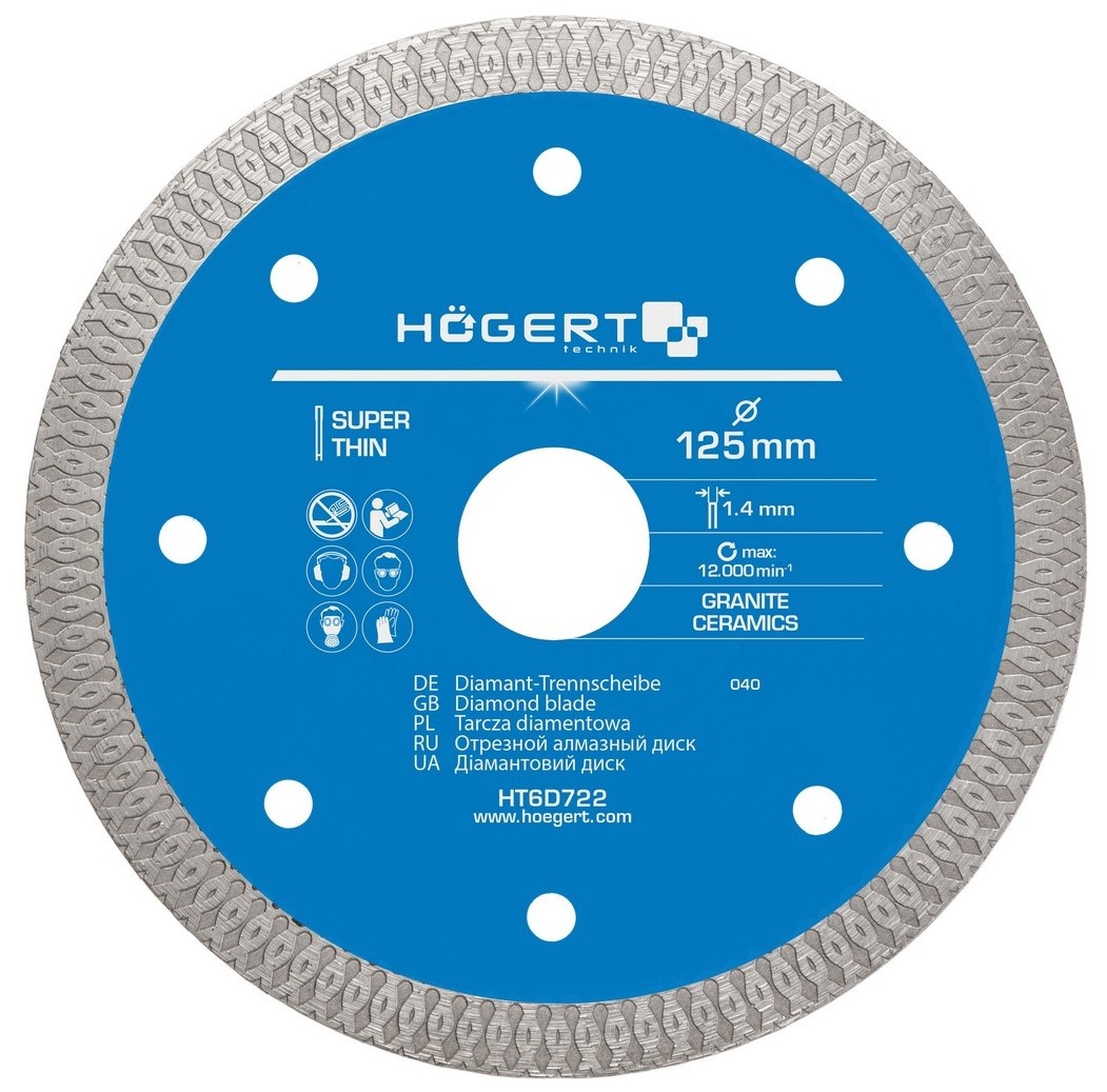 Disc de tăiere Hogert HT6D722