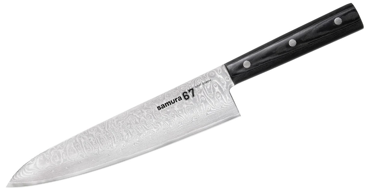 Кухонный нож Samura Damascus 208mm SD67-0085M