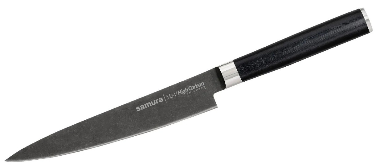 Кухонный нож Samura Mo-V Stonewash 150mm SM-0023B