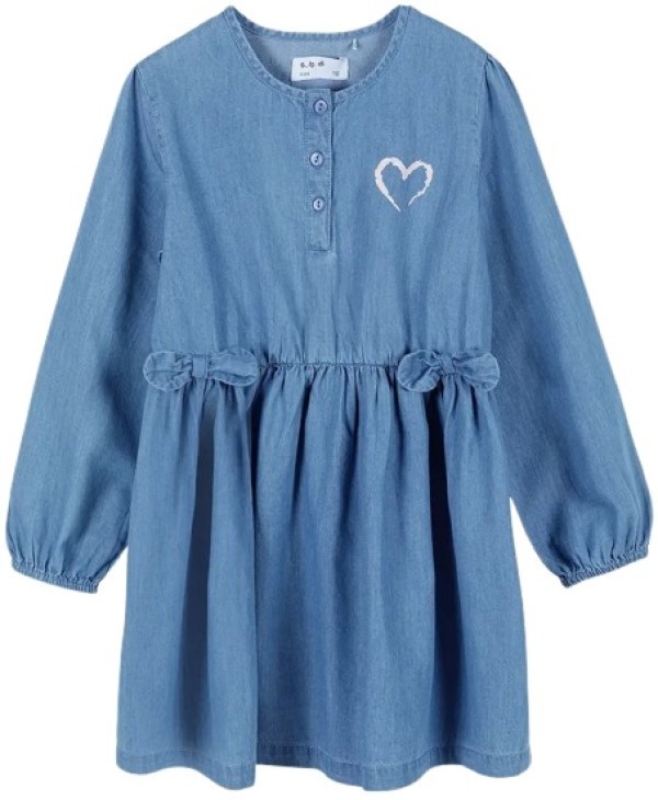 Детское платье 5.10.15 3K4203 Blue 128cm