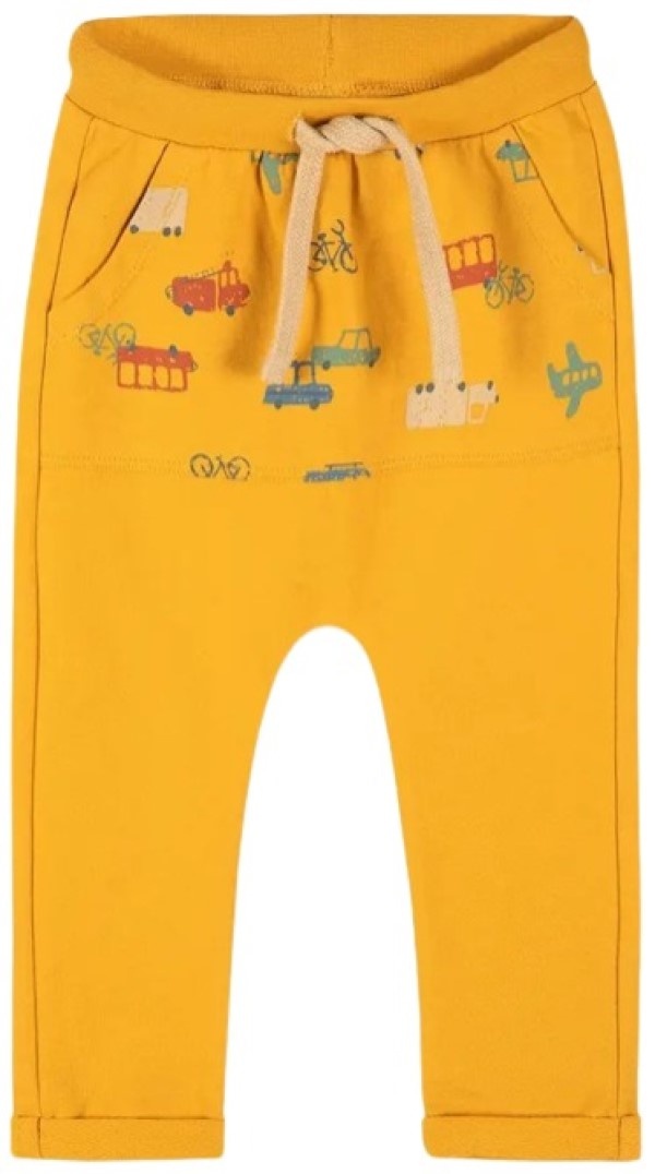 Pantaloni pentru copii 5.10.15 5M4203 Yellow 80cm