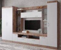 Living ML-Mobila ML-2 Premiera 15/3100 Stejar Auriu/Alb
