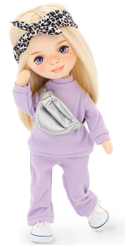 Кукла Orange Toys Mia in a Purple Tracksuit 32cm (SS01-25)