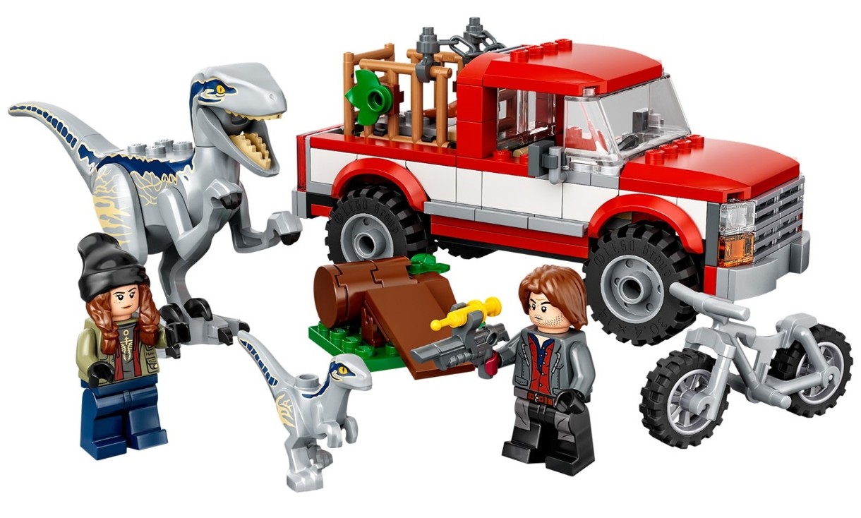 Конструктор Lego Jurassic World: Blue & Beta Velociraptor Capture (76946)