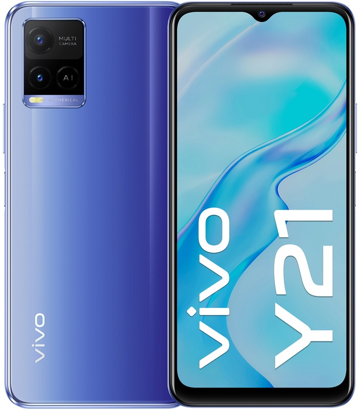 Мобильный телефон Vivo Y21 4Gb/64Gb Blue