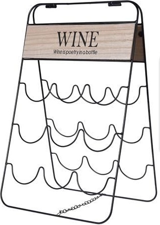 Raft pentru sticle de vin EH 49x30x26cm (42656)