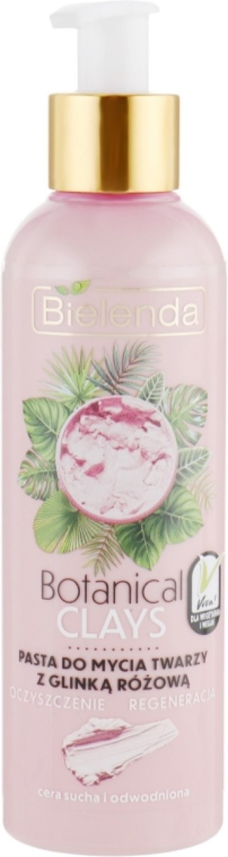 Очищающее средство для лица Bielenda Botanical Clays Face Cleansing Paste Pink 190ml