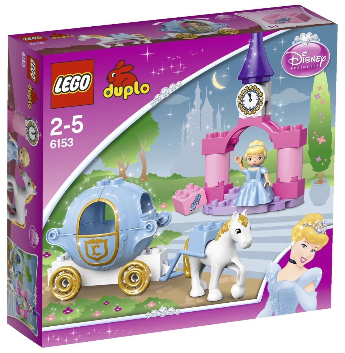 Set de construcție Lego Duplo: Cinderella's Carriage (6153)