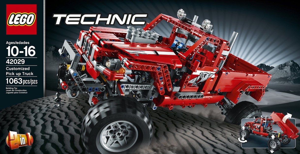 Set de construcție Lego Technic: Customized Pick up Truck (42029)