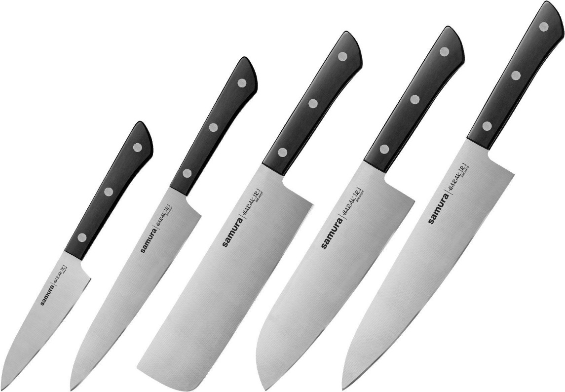 Набор ножей Samura Harakiri 5pcs SHR-0250B