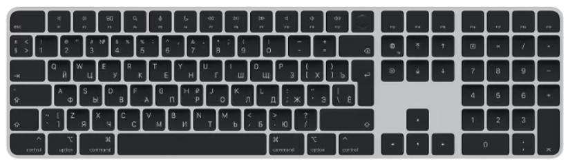 Клавиатура Apple Magic Keyboard Black (MMMR3RS/A)