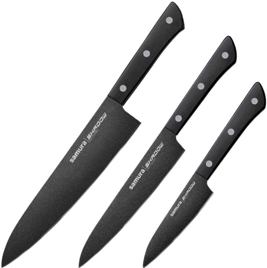 Set cuțite Samura Shadow 3pcs SH-0220