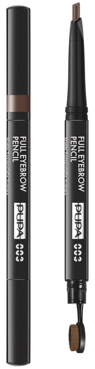 Creion pentru sprâncene Pupa Full Eyebrow Pencil 003 Dark Brown