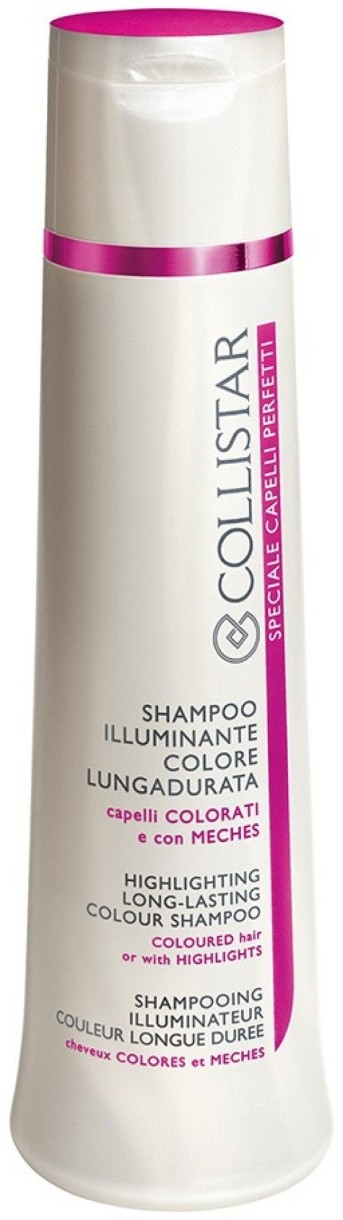 Șampon pentru păr Collistar Highlighting Long-lasting Colour Shampoo 250ml