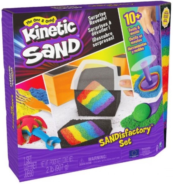 Кинетический песок Kinetic Sand Megafactory (71603)
