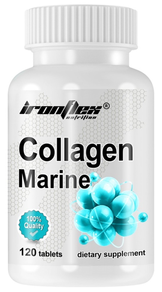 Защита суставов IronFlex Collagen Marine 120tab