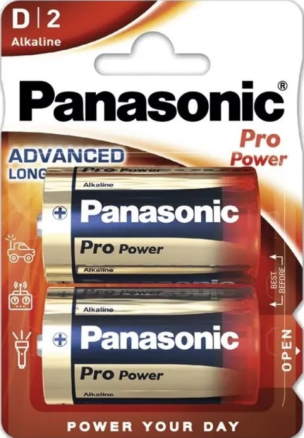 Baterie Panasonic Pro Power 2pcs (LR20XEG/2BP)