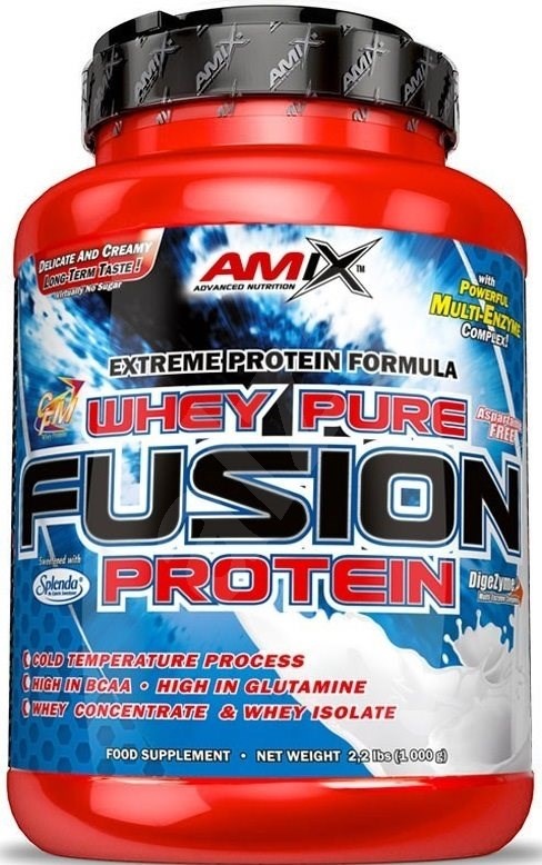 Протеин Amix Whey Pure Fusion 1000g Chocolate