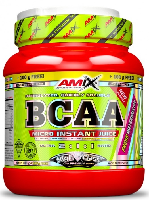 Аминокислоты Amix BCAA Micro-Instant Juice Raspberry Lemonade 500g