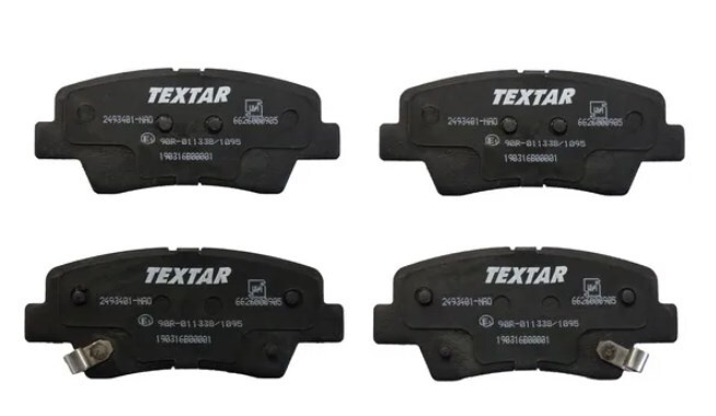 Комплект тормозных колодок TEXTAR 2266001