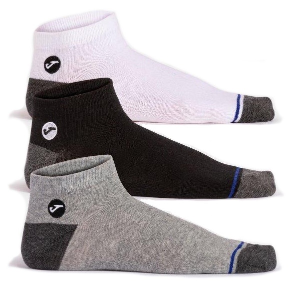 Ciorapi pentru bărbați Joma 400979.000 Black/White/Grey 43-46 3pcs