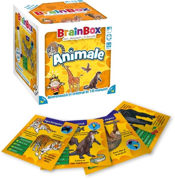 Joc educativ de masa BrainBox Animale (G114002)