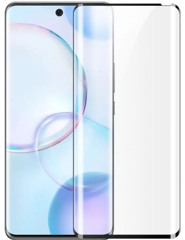 Защитное стекло для смартфона CellularLine Samsung Galaxy S21 Ultra Impact Glass Curved Black