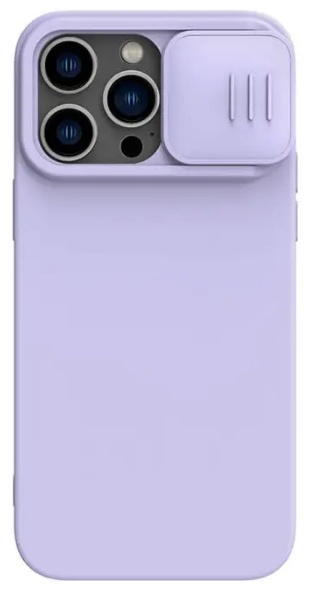 Чехол Nillkin Apple iPhone 14 Pro CamShield Silky Silicone Case Misty Purple