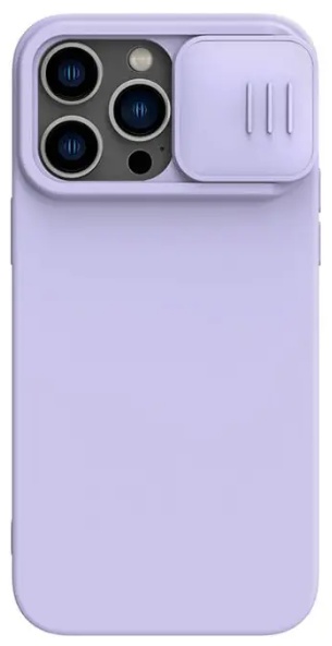 Чехол Nillkin Apple iPhone 14 Pro Max CamShield Silky Silicone Case Misty Purple