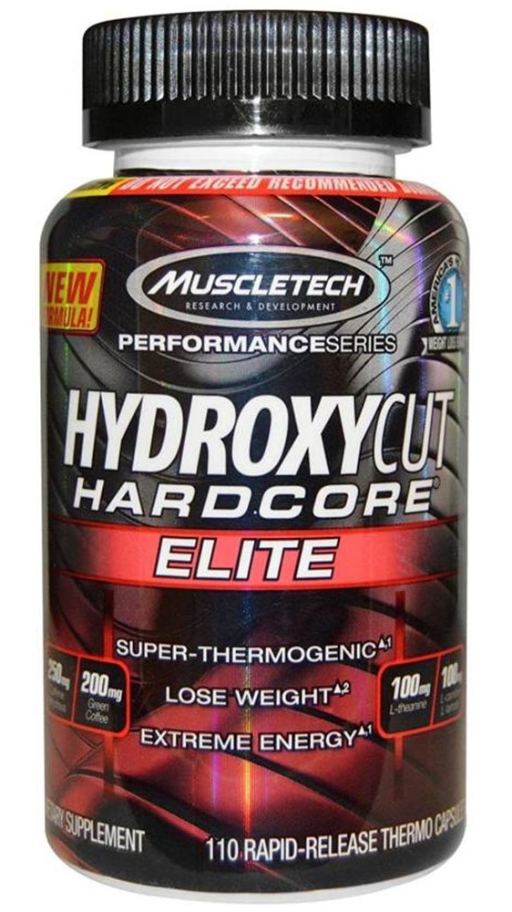 Жиросжигатель Muscletech Hydroxycut Hardcore Elite 110cap