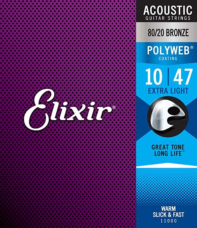 Corzi Elixir Polyweb 80/20 Bronze Extra Light