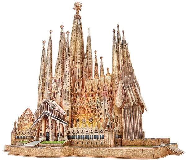 3D пазл-конструктор CubicFun Sagrada Familia (L530h)
