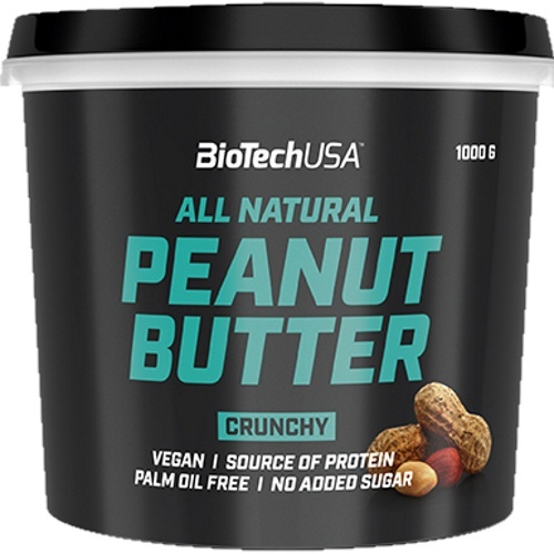 Supliment alimentar Biotech Peanut Butter Crunchy 1000g