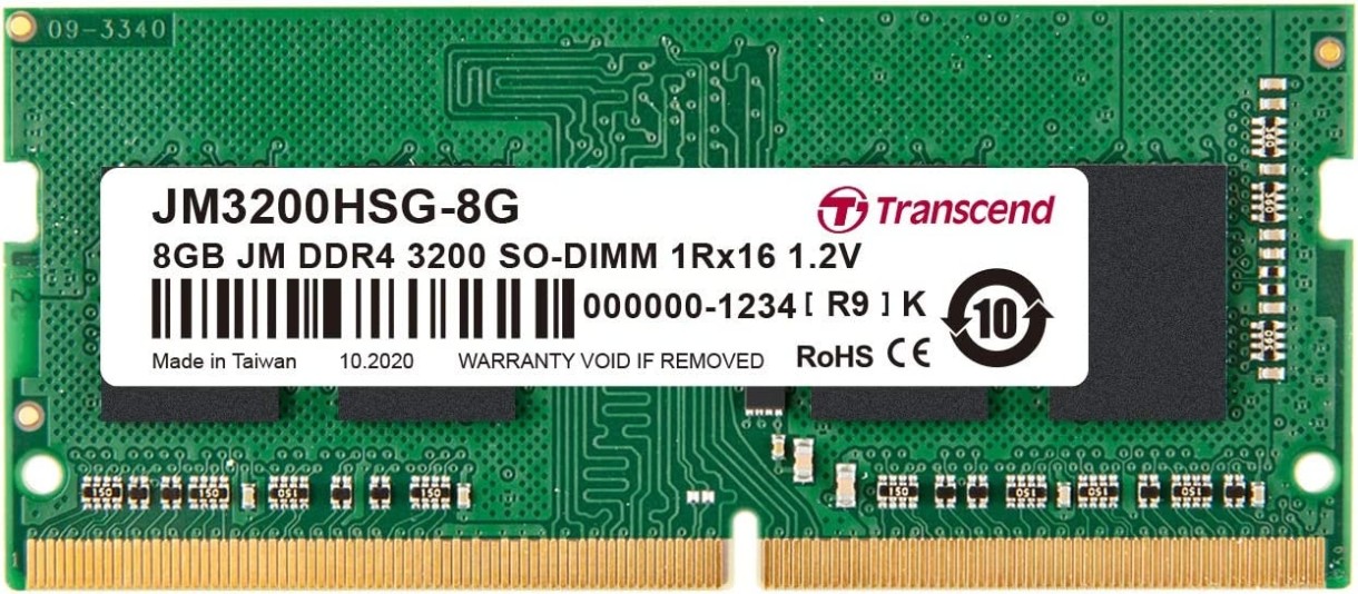 Memorie Transcend 8Gb DDR4-3200MHz SODIMM (JM3200HSG-8G)