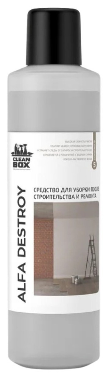 Средство для очистки покрытий CleanBox Alfa DeStroy 1L (13391)