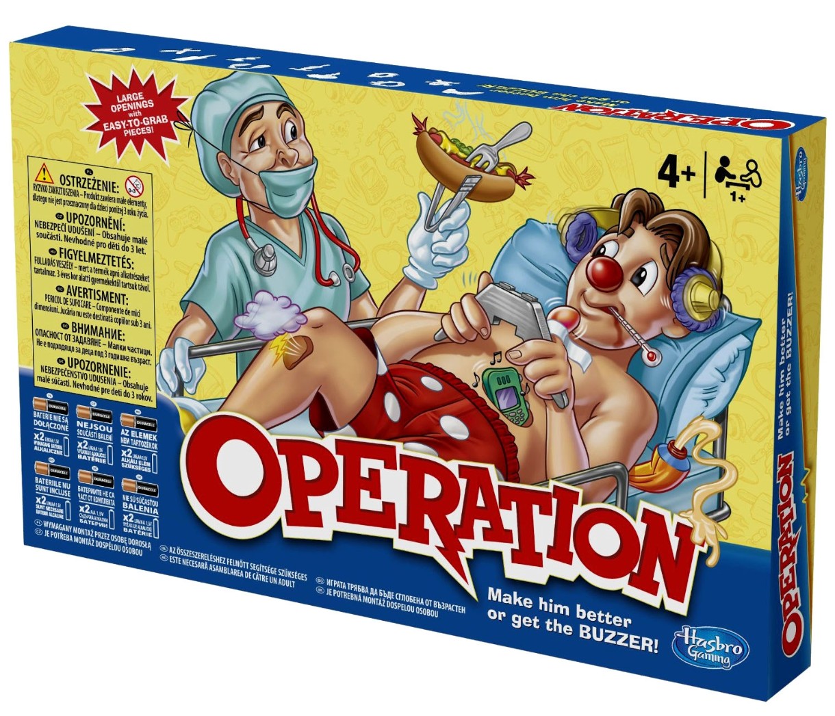 Joc educativ de masa Hasbro Operation 2014 (A4053)
