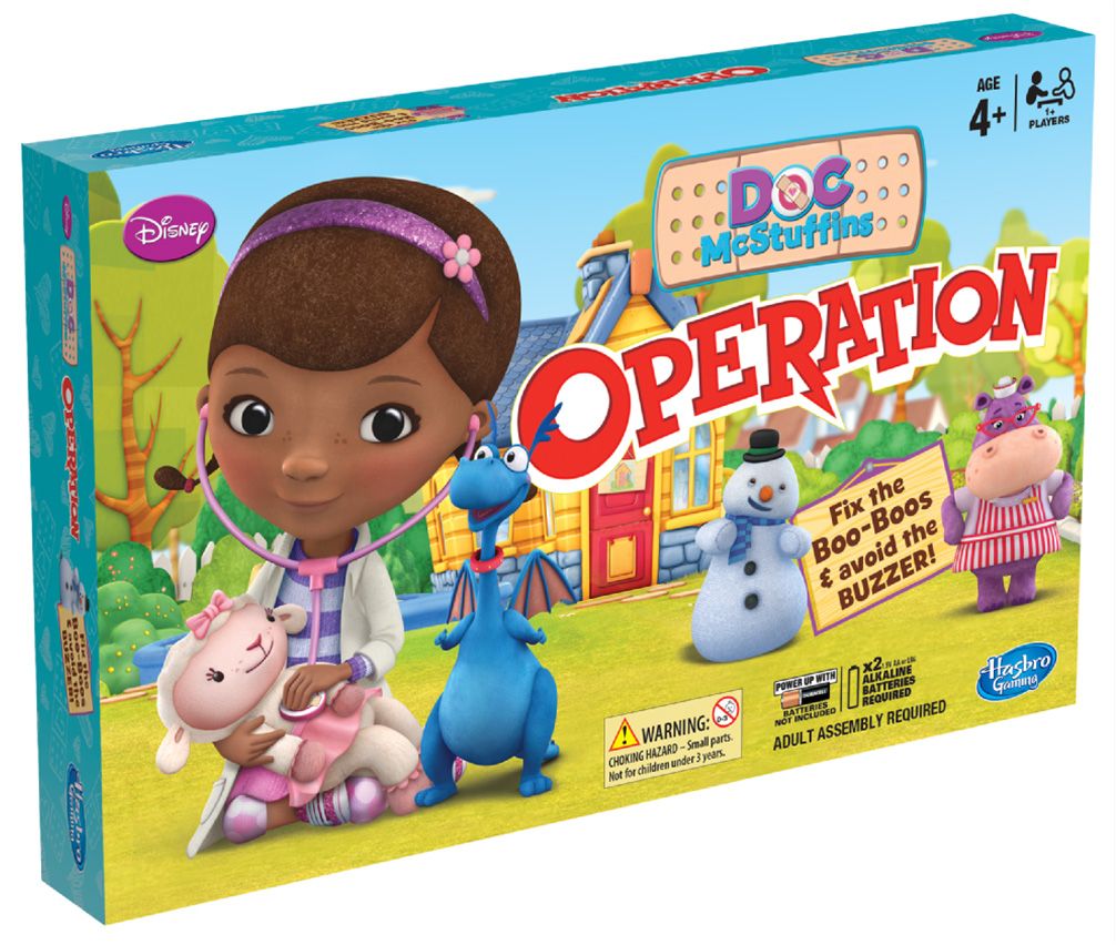 Joc educativ de masa Hasbro Doc MCStuffins Operation (A5879)