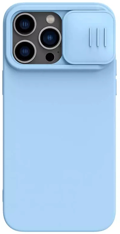 Чехол Nillkin Apple iPhone 14 Pro CamShield Silky Silicone Case Blue Haze