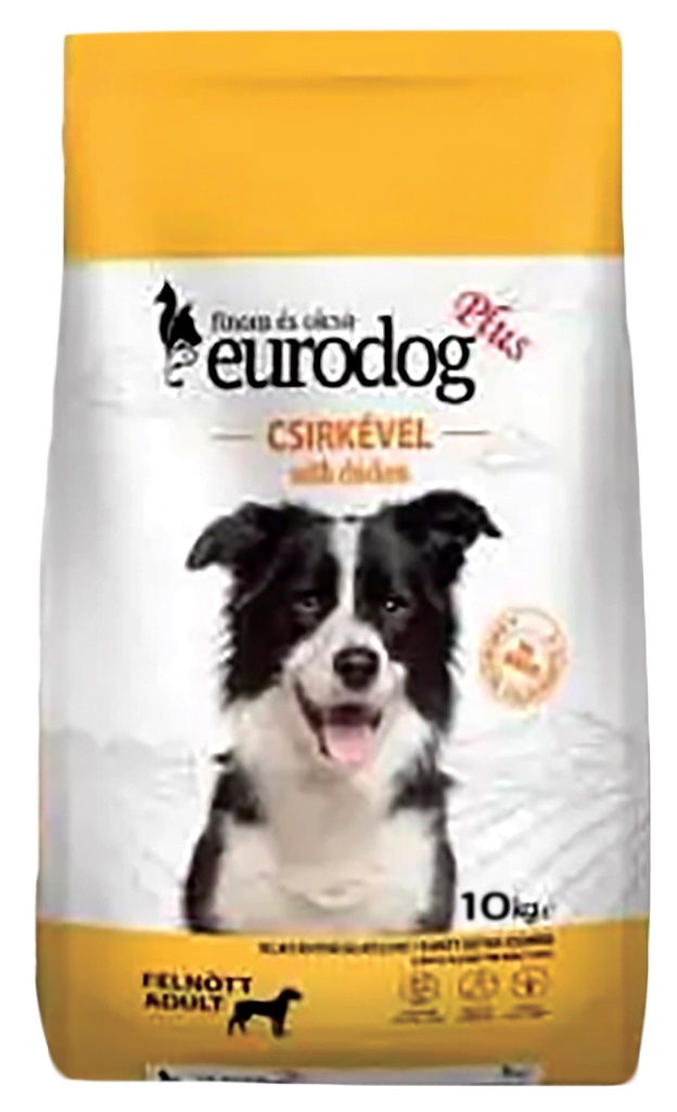 Hrană uscată pentru câini Eurodog Plus Adult Chicken 10kg