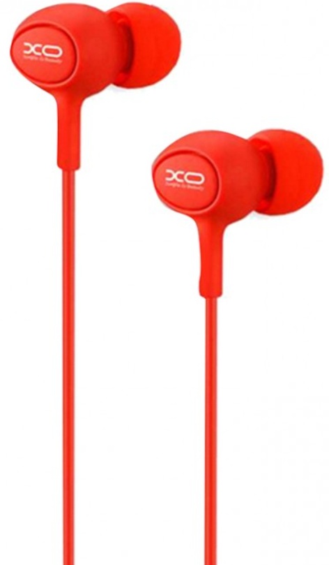 Наушники XO S6 Candy Music Red