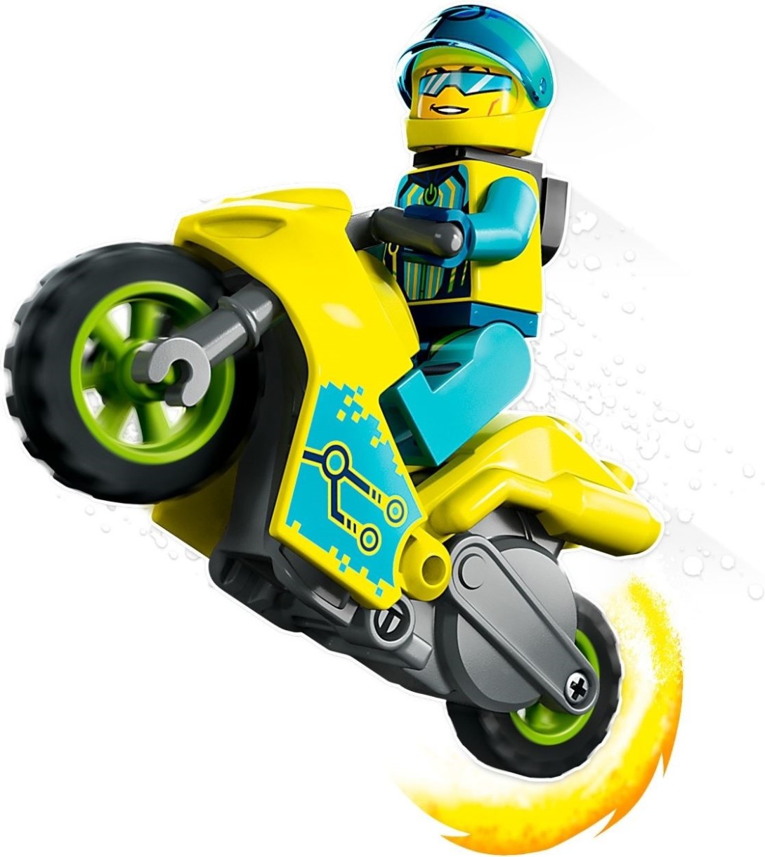 Set de construcție Lego City: Cyber Stunt Bike (60358)