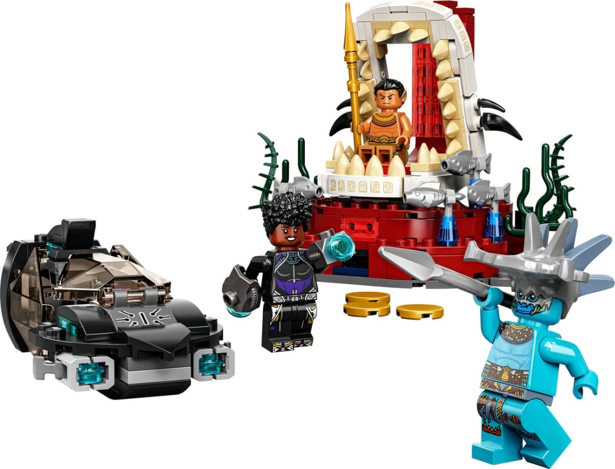 Set de construcție Lego Marvel: King Namor's Throne Room (76213)